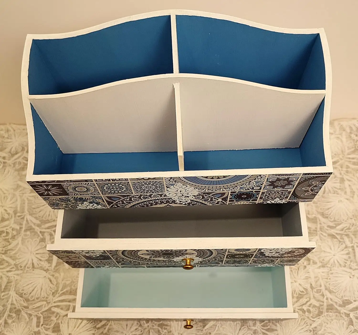 Multi Drawer Vintage Chest – Handcrafted - Image 4