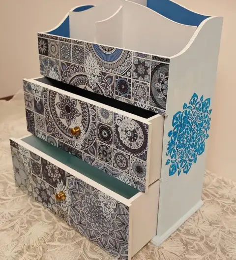 Multi Drawer Vintage Chest – Handcrafted