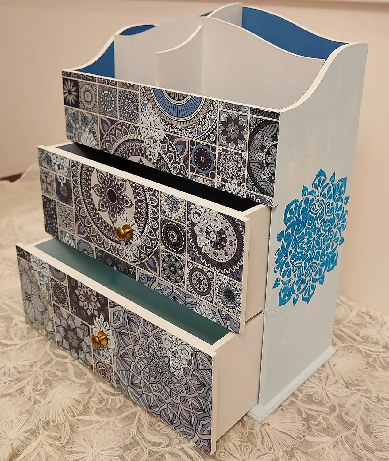 Multi Drawer Vintage Chest – Handcrafted